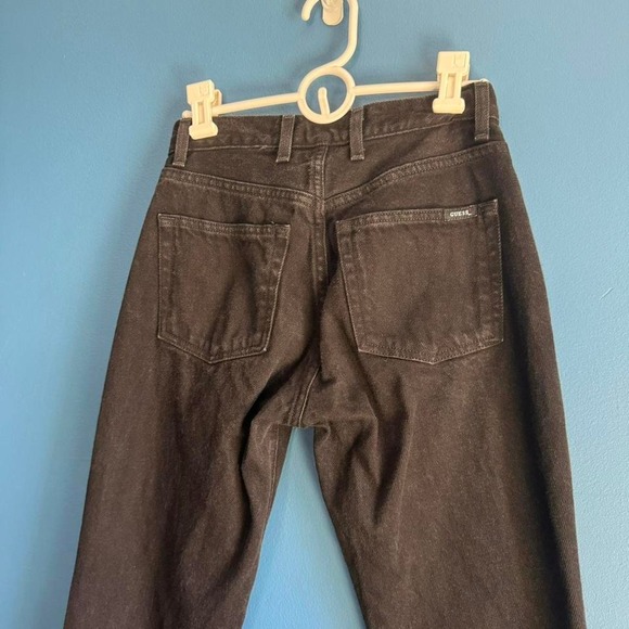Vintage 90s Guess Jeans Women's Size 26 Denim Black Cotton Mid Rise‎ Grunge - Picture 8 of 8